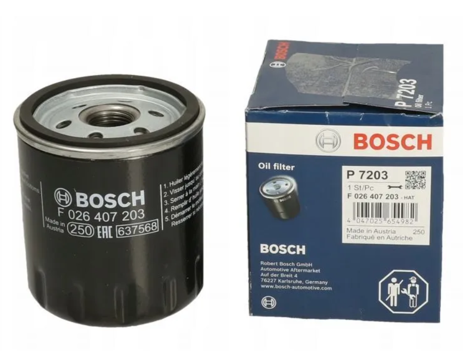 Фильтр масляный Bosch F026407203